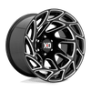 XD Wheels XD86021268344N - Xd860 Onslaught 20X12 Gloss Black Milled