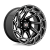 XD Wheels XD86022268344N - Xd860 Onslaught 22X12 Gloss Black Milled