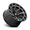 XD Wheels XD86022268344N - Xd860 Onslaught 22X12 Gloss Black Milled