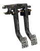 Wilwood 340-11295 - Adjustable Dual Pedal - Brake / Clutch - Fwd. Swing Mount - 6.25:1
