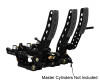 Wilwood 340-12410 - Pedal Assembly Floor Mount-Brake Clutch & Throttle