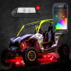 XKGLOW XK-ROCK-ADV-DM - XK Glow Rock Light Advanced Kit w/ Dual-Mode Dash Mount Controller 8pc 6W LED