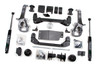 Zone Offroad ZOND22N - 2012 RAM 1500 4 Inch Front 4 Inch Rear Lift Kit With Nitro Shocks  Offroad