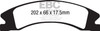 EBC S5KR1513 - S5 Brake Pad and Rotor Kit