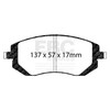 EBC S6KF1040 - S6 Brake Pad and Rotor Kit