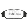 EBC S6KF1081 - S6 Brake Pad and Rotor Kit