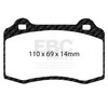 EBC S6KR1128 - S6 Brake Pad and Rotor Kit
