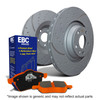 EBC S8KR1167 - S8 Brake Pad and Rotor Kit