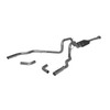 Flowmaster 817539 - Cat-back System 409S - Dual Rear/Side Exit - Force II - Mild/Moderate Sound