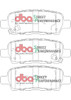 DBA DBADB1509SP - 07-13 Nissan Sentra SP500 Rear Brake Pads