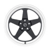 Forgestar F00170067P00 - D5 Beadlock 17x10 / 5x114.3 BP / ET00 / 5.5in BS Gloss Black Wheel
