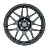 Forgestar F17288022P15 - F14 Drag 18x8.0 / 5x120 BP / ET15 / 5.125in BS Satin Black Wheel