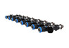 Ford Racing M-9593-M55GT - 55 LB/HR at 40PSI Fuel Injector Set 8 Pack