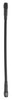 Fragola 312018-BL - 3AN Ext Black Covered Assembly Straight x Straight 18in