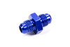 Fragola 481506 - Fitting - Adapter - Straight - 6 AN Male to 6 AN Male - Aluminum - Blue Anodized - Each