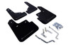 Rally Armor MF31-UR-BLK/GRY - 14-18 Mazda3 Black UR Mud Flap w/Grey Logo
