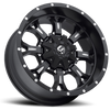 Fuel Wheels D51718909857 - Aluminum Wheels 18X9 Krank D517 6 On 135/6 On 139.7 Matte Black Milled 106.4 Bore 20 Offset Fuel Off Road Wheels