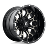 Fuel Wheels D56118909845 - Aluminum Wheels 18X9 Crush D561 6 On 135/6 On 139.7 Gloss Black Double Dark Tint Machined Face 106.4 Bore -12 Offset 8 Spoke Fuel Off Road Wheels