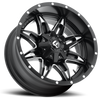 Fuel Wheels D56715008337 - Aluminum Wheels 15X10 Lethal D567 6 On 139.7 Matte Black Milled 108 Bore -43 Offset Fuel Off Road Wheels