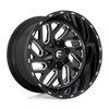 Fuel Wheels D58122007047 - Aluminum Wheels 22X10 Triton D581 5 On 139.7/5 On 150 Gloss Black Milled 110.1 Bore -18 Offset Mesh Spoke Fuel Off Road Wheels