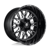 Fuel Wheels D61122209846 - Aluminum Wheels 22X12 Stroke D611 6 On 135/6 On 139.7 Gloss Black Milled 106.1 Bore -44 Offset Fuel Off Road Wheels