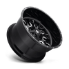 Fuel Wheels D61122209846 - Aluminum Wheels 22X12 Stroke D611 6 On 135/6 On 139.7 Gloss Black Milled 106.1 Bore -44 Offset Fuel Off Road Wheels