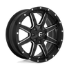 Fuel Wheels D6102090G162 - Aluminum Wheels 20X9 Maverick D610 5 On 108/5 On 127 Gloss Black/Milled 71.5 Bore 30 Offset Fuel Off Road Wheels