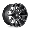 Fuel Wheels D61620906957 - Aluminum Wheels 20X9 Contra D616 6 On 120/6 On 139.7 Matte Black Milled 78.1 Bore 19 Offset Multi Spoke Fuel Off Road Wheels