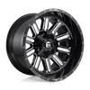 Fuel Wheels D62017909850 - Aluminum Wheels 17X9 Hardline D620 6 On 135/6 On 139.7 Gloss Black Milled 106.1 Bore 1 Offset Fuel Off Road Wheels