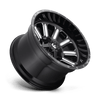 Fuel Wheels D62020909856 - Aluminum Wheels 20X9 Hardline D620 6 On 135/6 On 139.7 Gloss Black Milled 106.1 Bore 19 Offset Fuel Off Road Wheels