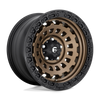 Fuel Wheels D63417907545 - Aluminum Wheels 17X9 Zephyr D634 5 On 127 Matte Bronze W/Black Bead Ring 71.5 Bore -12 Offset Fuel Off Road Wheels