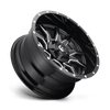 Fuel Wheels D62720909856 - Aluminum Wheels 20X9 Vandal D627 6 On 135/6 On 139.7 Gloss Black Milled 106.1 Bore 19 Offset 36 Lbs Fuel Off Road Wheels