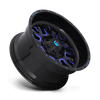 Fuel Wheels D64520909857 - Aluminum Wheels 20X9 Stroke D645 6 On 135/6 On 139.7 Gloss Blue Milled 106.3 Bore 20 Offset Fuel Off Road Wheels