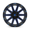 Fuel Wheels D64420902650 - Aluminum Wheels 20X9 Contra D644 5 On 114.3/5 On 127 Gloss Red/Milled 78.1 Bore 1 Offset Multi Spoke Fuel Off Road Wheels