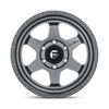 Fuel Wheels D66517908450 - Aluminum Wheels 17X9 Shok D665 6 On 139.7 Matte Anthracite Gray 106.3 Bore 1 Offset Fuel Off Road Wheels