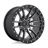 Fuel Wheels D68020008447 - Aluminum Wheels 20X10 Rebel D680 6 On 139.7 Matte Gunmetal Gray Black Bead Ring 106.1 Bore -18 Offset Fuel Off Road Wheels