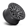 Fuel Wheels D6801890B457 - Aluminum Wheels 18X9 Rebel D680 5 On 139.7 Matte Gunmetal Gray Black Bead Ring 78.1 Bore 20 Offset Fuel Off Road Wheels