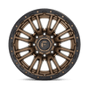 Fuel Wheels D68120001747 - Aluminum Wheels 20X10 Rebel D681 8 On 170 Matte Bronze Black Bead Ring 125.1 Bore -18 Offset Fuel Off Road Wheels