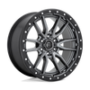 Fuel Wheels D68020908457 - Aluminum Wheels 20X9 Rebel D680 6 On 139.7 Matte Gunmetal Gray Black Bead Ring 106.1 Bore 20 Offset Fuel Off Road Wheels