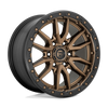 Fuel Wheels D68120007547 - Aluminum Wheels 20X10 Rebel D681 5 On 127 Matte Bronze Black Bead Ring 75.3 Bore -18 Offset Fuel Off Road Wheels