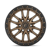 Fuel Wheels D68120007547 - Aluminum Wheels 20X10 Rebel D681 5 On 127 Matte Bronze Black Bead Ring 75.3 Bore -18 Offset Fuel Off Road Wheels