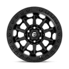 Fuel Wheels D69417858952 - Aluminum Wheels 17X8.5 Covert D694 6 On 135 Matte Black 87.1 Bore 14 Offset Multi Spoke Fuel Off Road Wheels