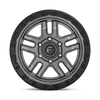 Fuel Wheels D70120908457 - Aluminum Wheels 20X9 AMMO D701 6 On 139.7 Matte Gunmetal Gray W/Black Bead Ring 106.1 Bore 20 Offset 5 Spoke Fuel Off Road Wheels