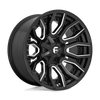 Fuel Wheels D71120008247 - D711 Rage 20X10 Gloss Black Milled