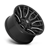 Fuel Wheels D71120008247 - D711 Rage 20X10 Gloss Black Milled