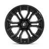 Fuel Wheels D71120009847 - D711 Rage 20X10 Gloss Black Milled