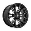 Fuel Wheels D71124201847 - D711 Rage 24X12 Gloss Black Milled