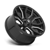 Fuel Wheels D71124201847 - D711 Rage 24X12 Gloss Black Milled