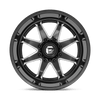 Fuel Wheels D74922208947 - Aluminum Wheels 22X12 Hammer D749 6 On 135 Gloss Black Milled 87.1 Bore -44 Offset Fuel Off Road Wheels