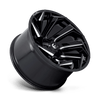 Fuel Wheels D75322201747 - Aluminum Wheels 22X12 Reaction D753 8 On 170 Gloss Black Milled 125.1 Bore -44 Offset Fuel Off Road Wheels